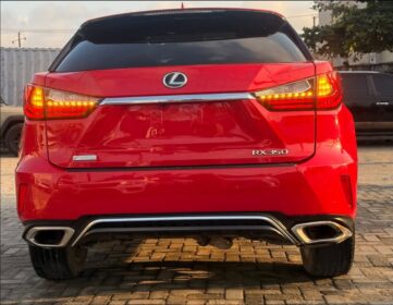 2019 Lexus RX350 Sporty: Red Leather