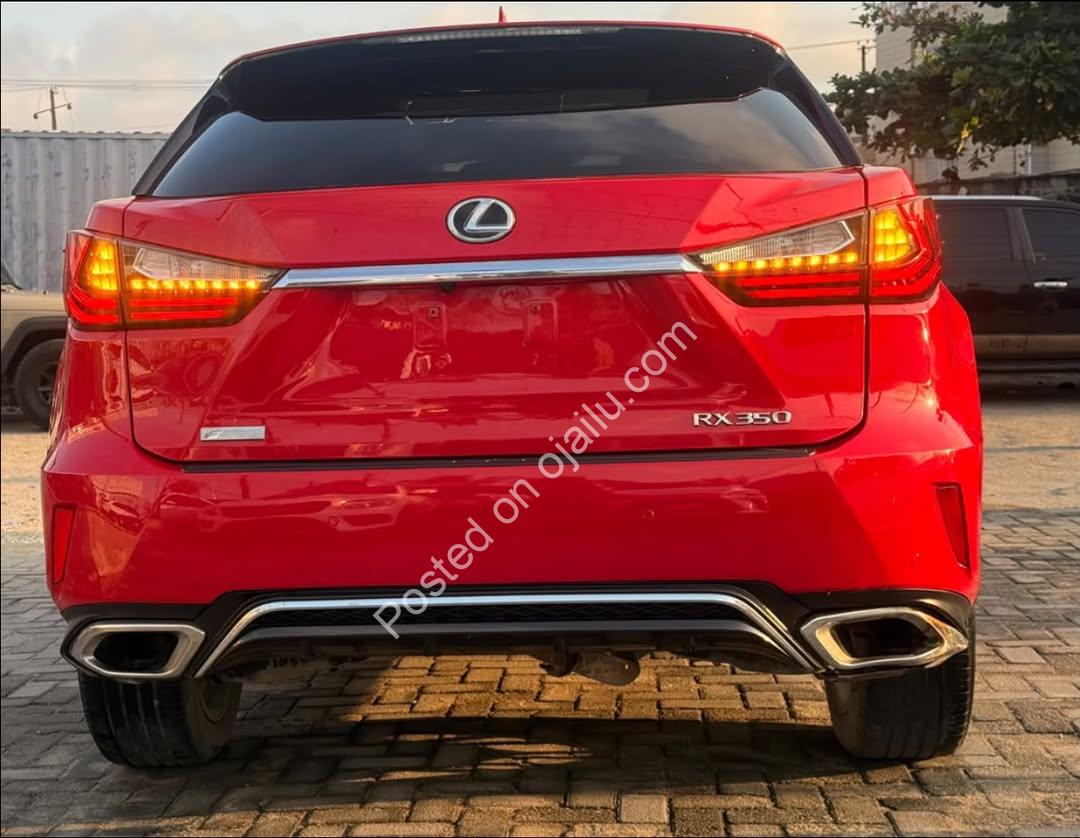 2019 Lexus RX350 Sporty: Red Leather, 360° Cam