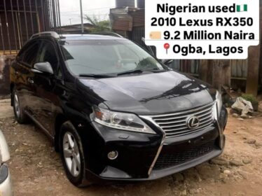2010 Lexus RX350: Untouched Engine