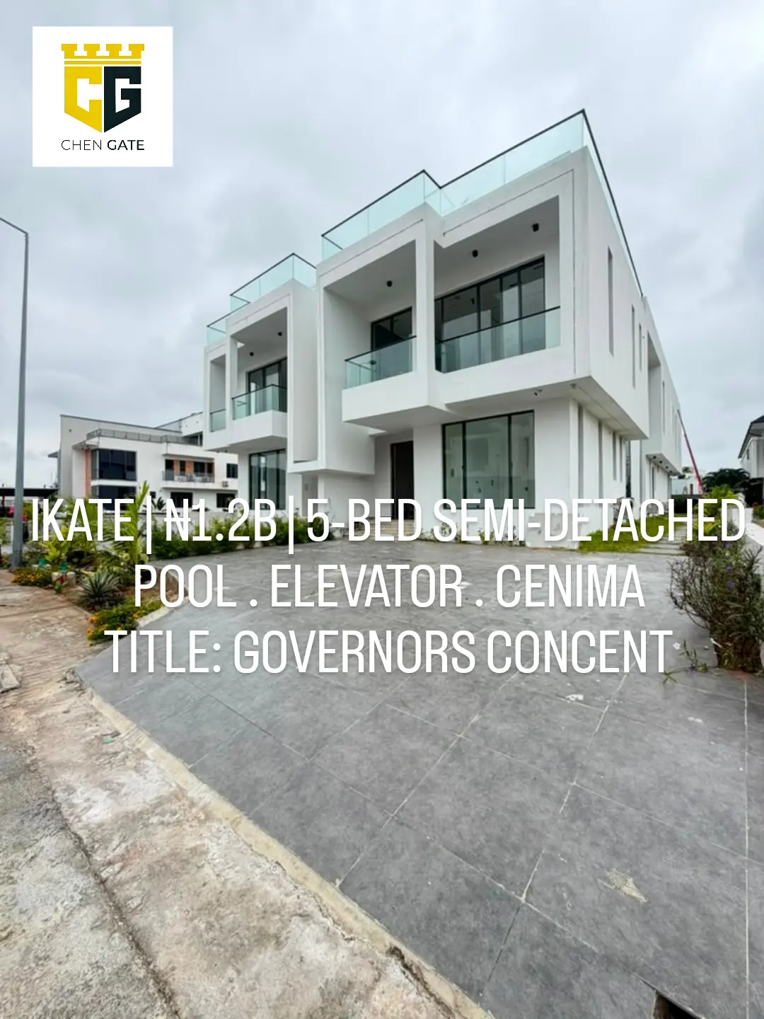 5-Bed Ikate Duplex: Cinema, Pool & Rooftop Views