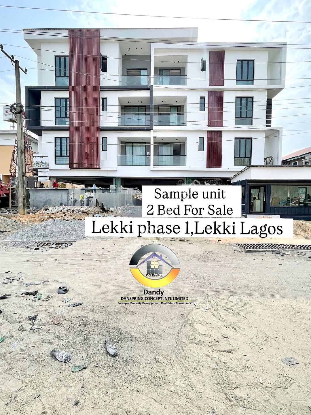Brand New 2-Bed Ensuite Apartments in Lekki Phase 1