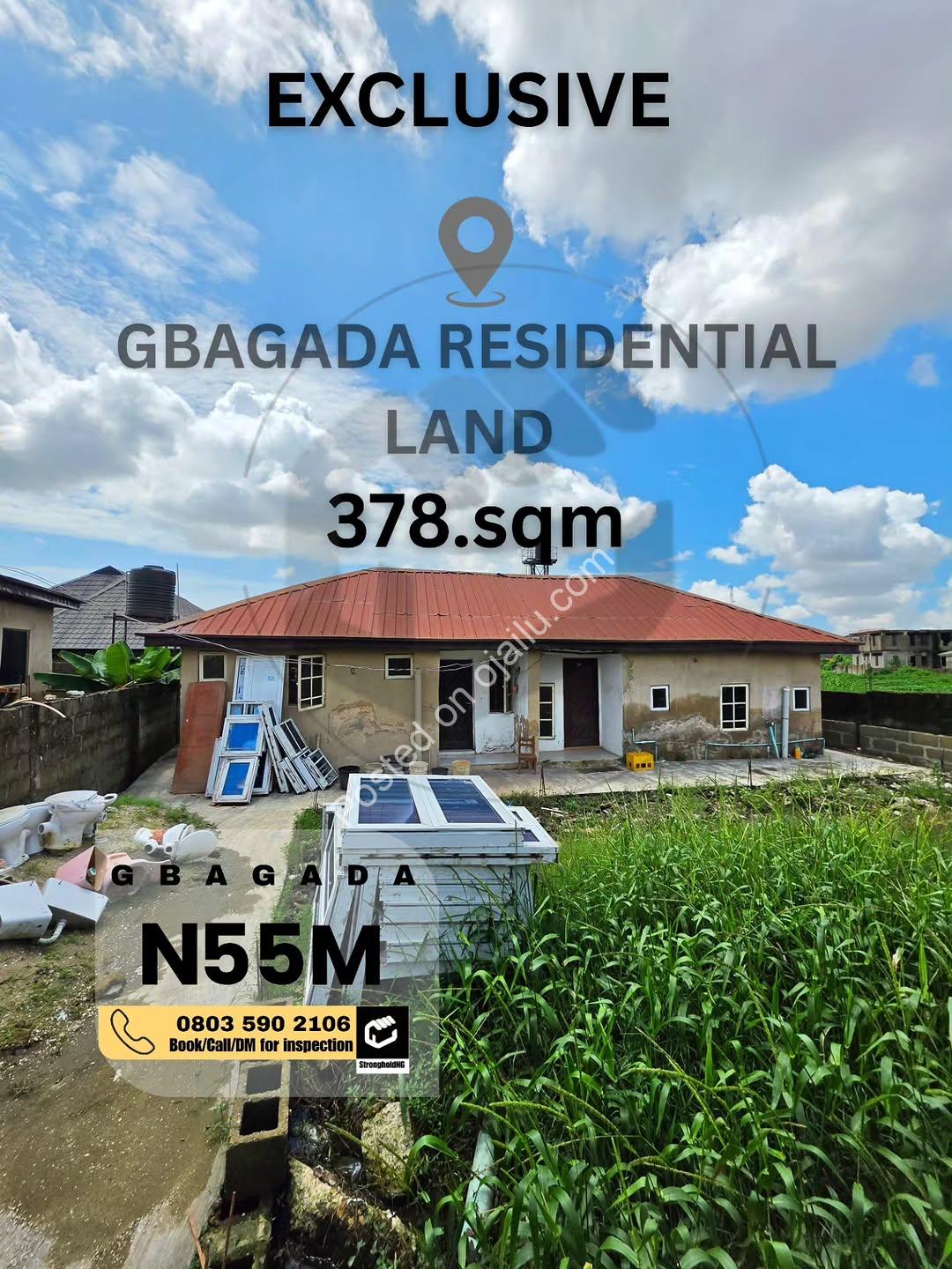Prime 378sqm Land in Gated Gbagada Neighbourhood