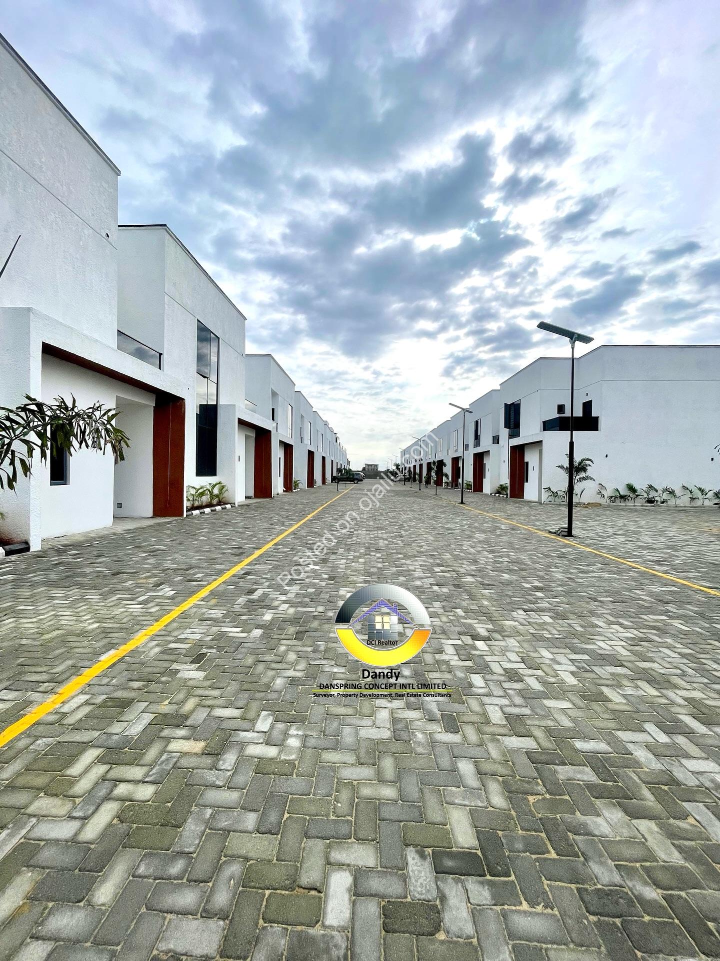 Contemporary 3-Bed Terrace + BQ in Ajah Estate