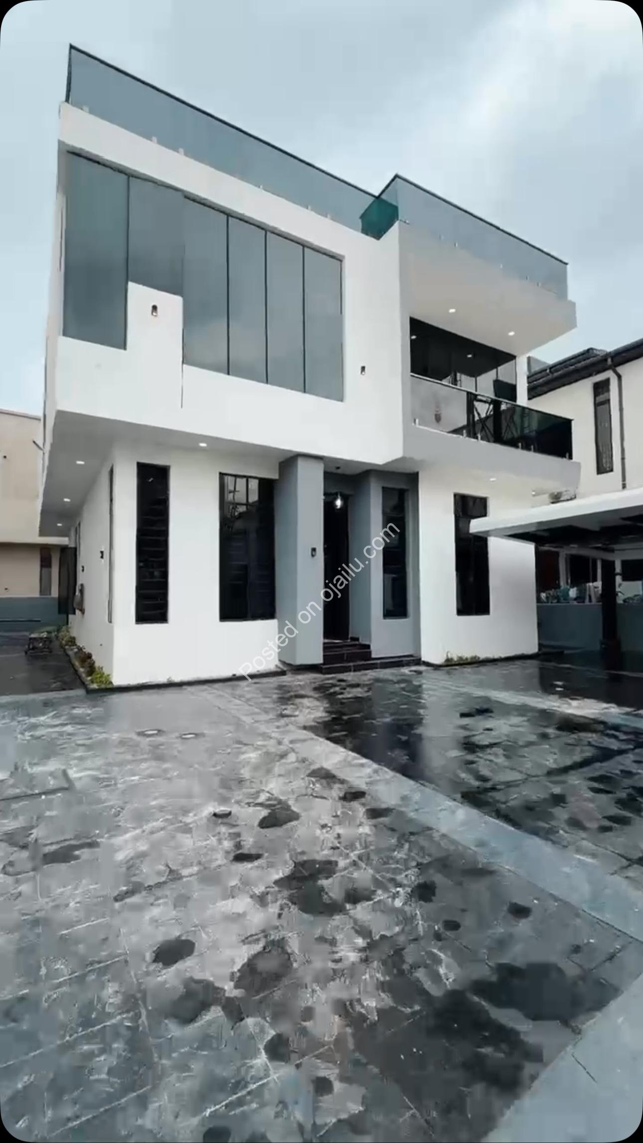 Brand New 5-Bed Detached Duplex with Pool in Ikota Lekki