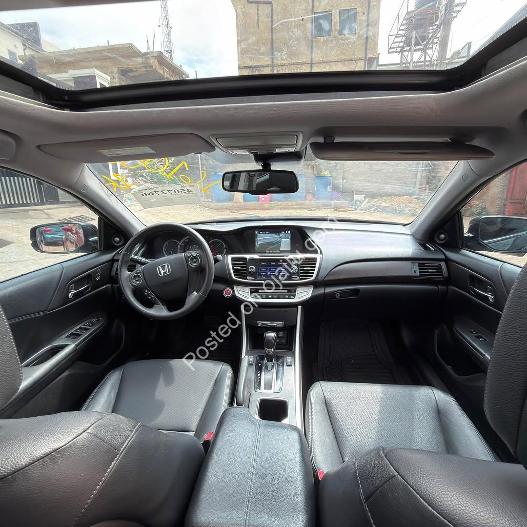 2014 Honda Accord: Spotless Black on Black, Zero Accidents