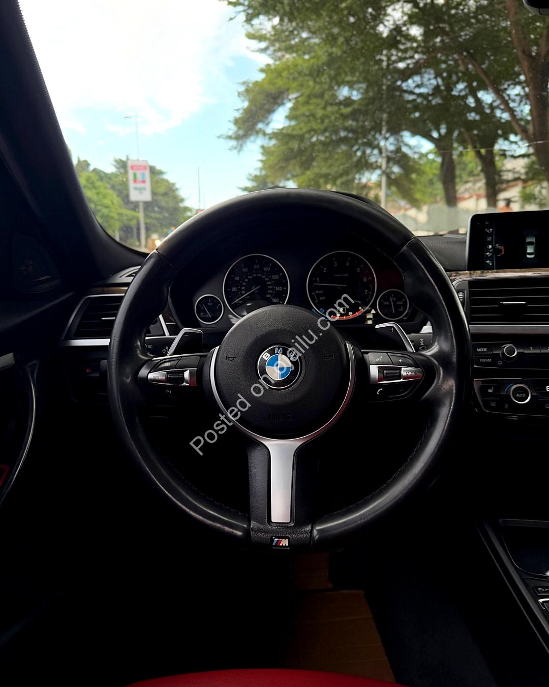 2017 BMW 340i – White on Red Leather, Only 36K Miles
