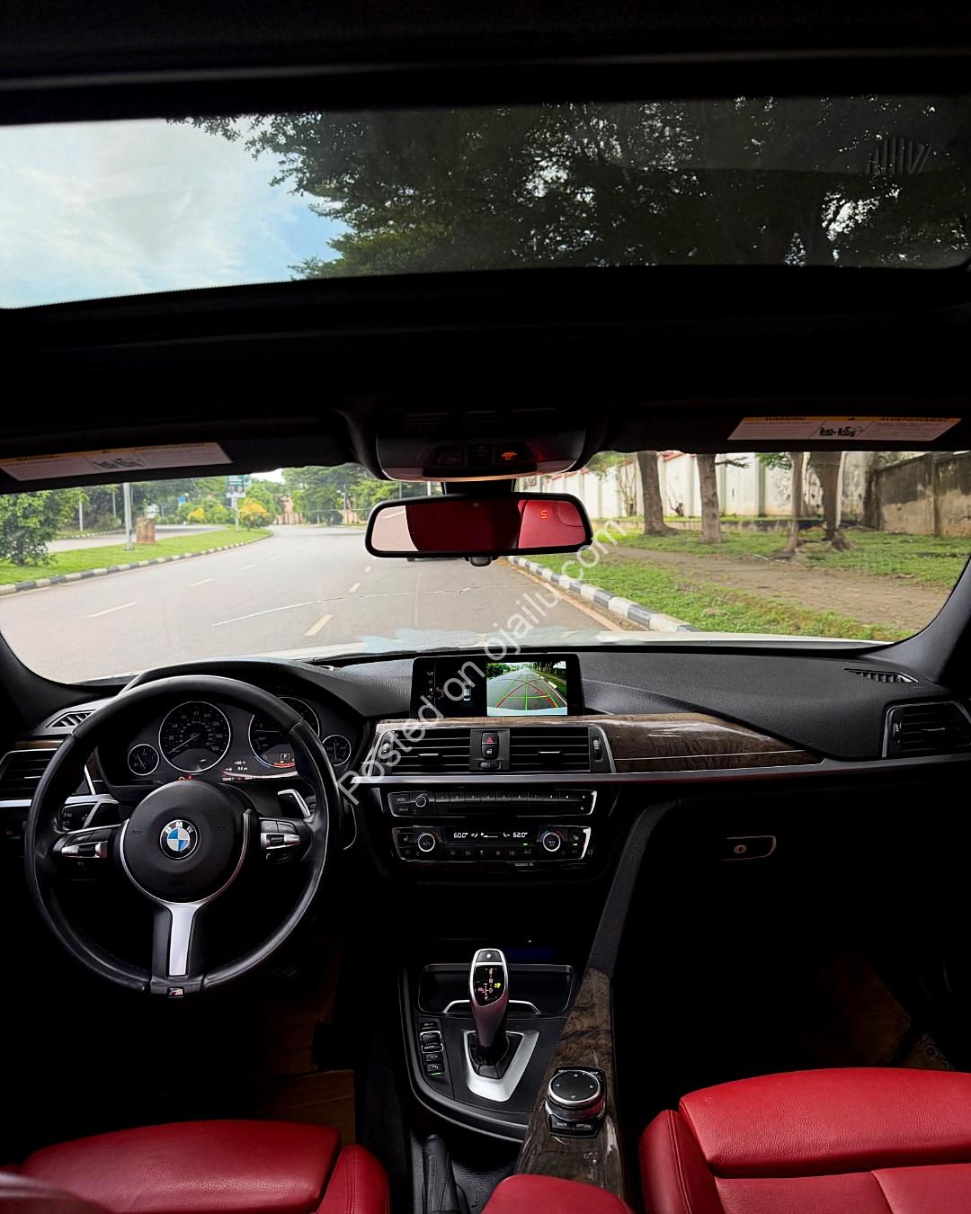 2017 BMW 340i – White on Red Leather, Only 36K Miles
