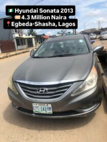 2013 Hyundai Sonata – Pristine First-Body Tokunbo