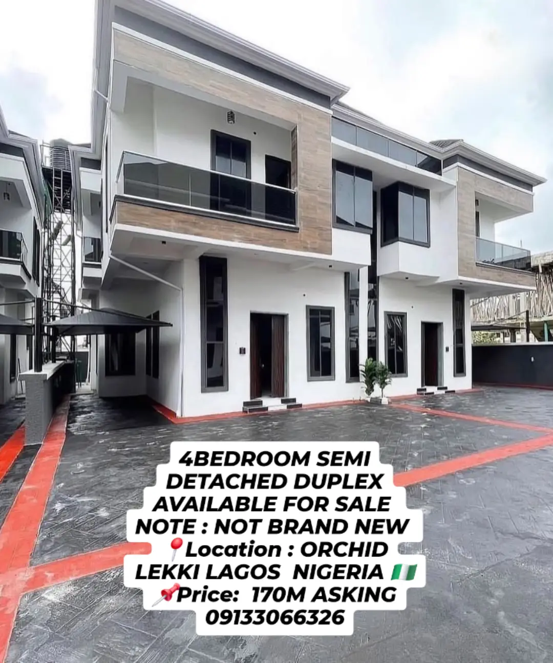 Stylish 4-Bed Semi-Detached Duplex in Orchid Lekki