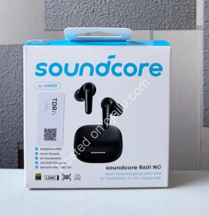 52dB ANC + LDAC Hi-Res: Anker Soundcore R60i NC