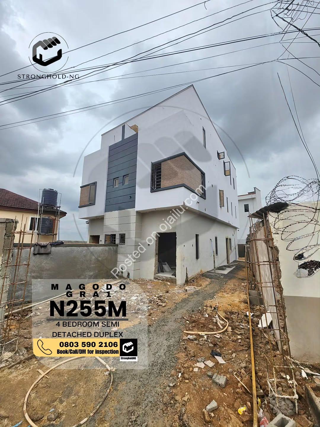 Stunning 4-Bed All-Ensuite Duplex in Magodo GRA