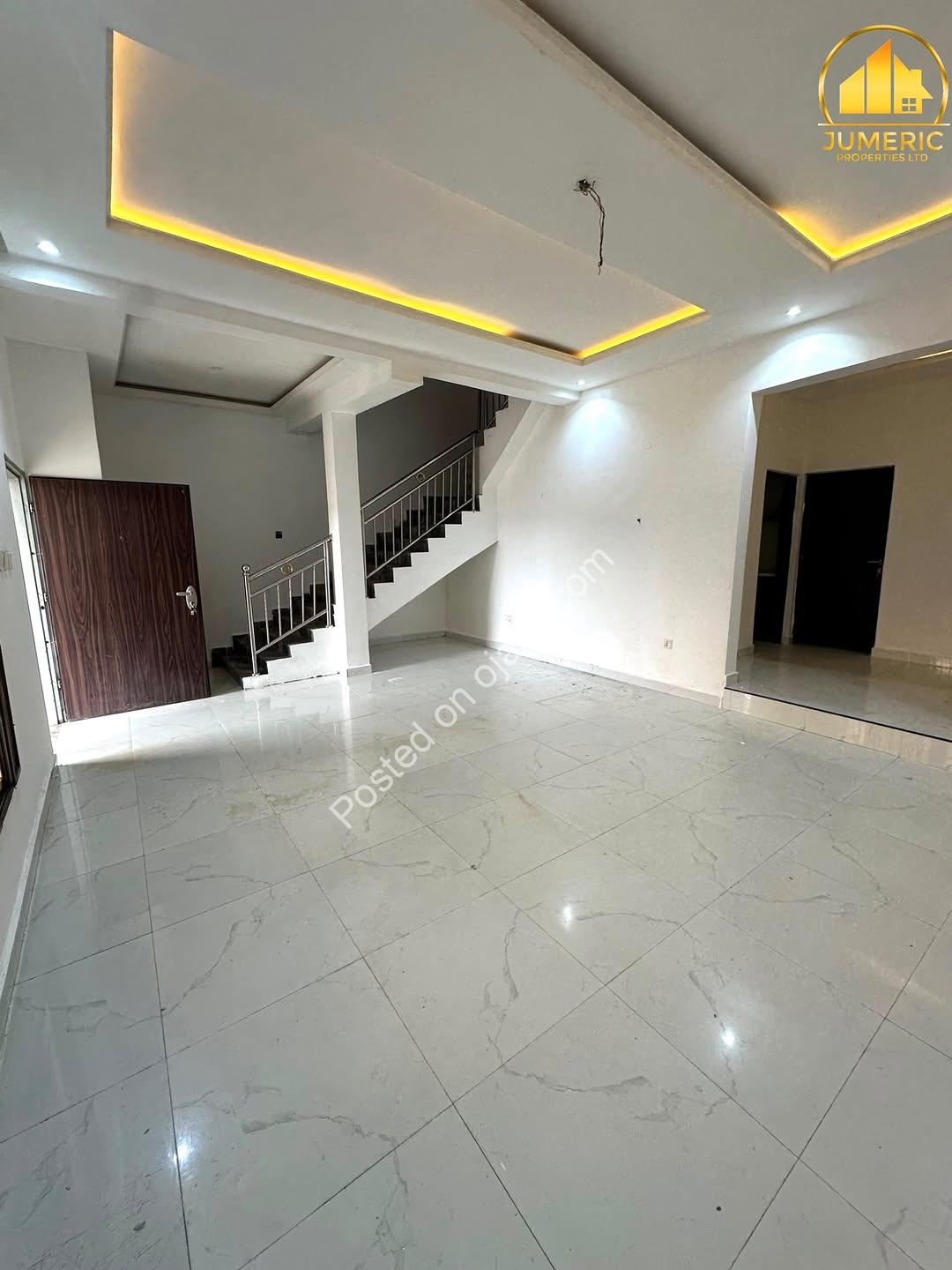 Brand-New 4-Bed Terrace Duplex in Secure Lifecamp Estate