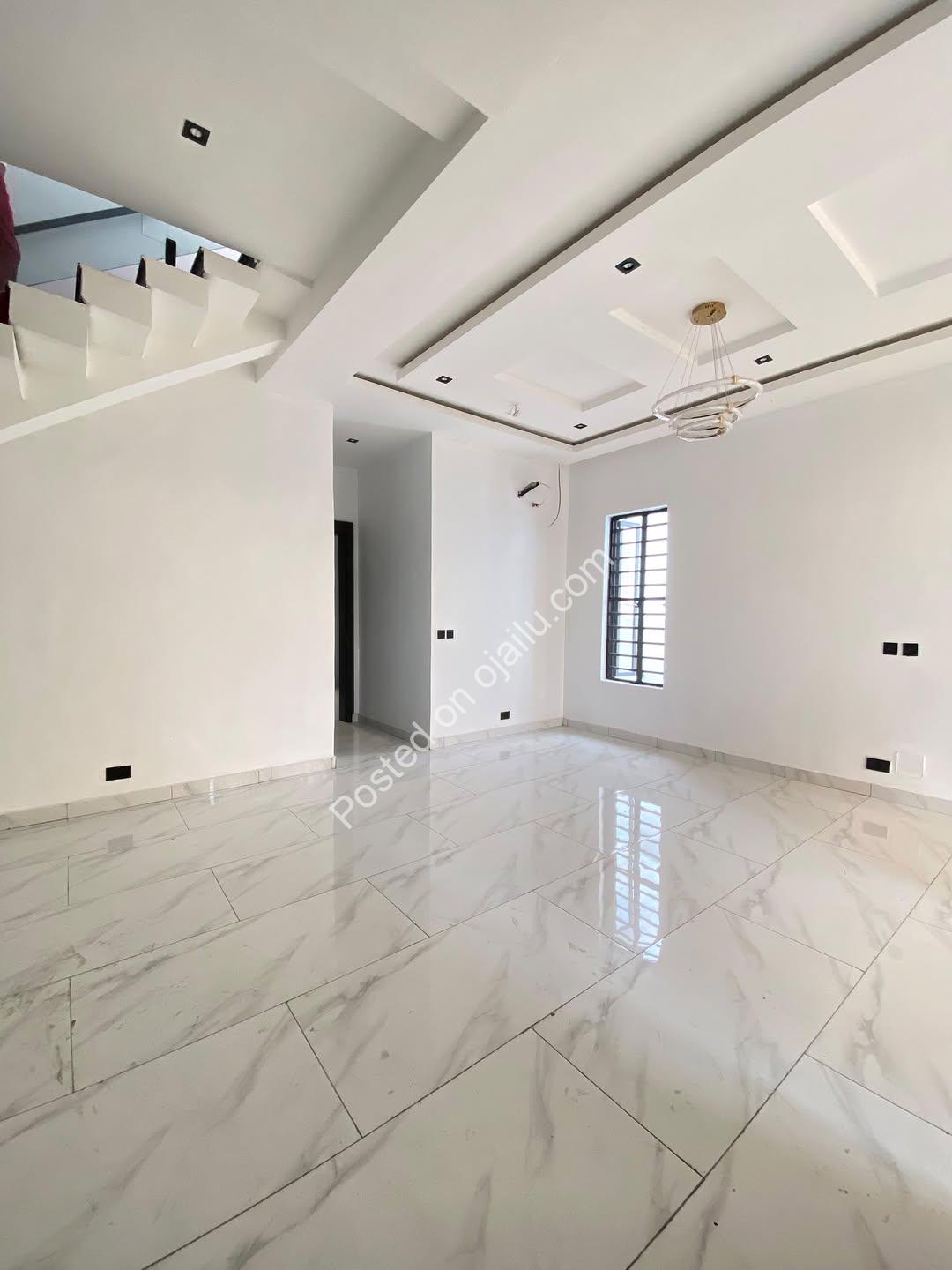 Brand-New 4-Bedroom Semi-Detached Duplex + BQ in Sangotedo