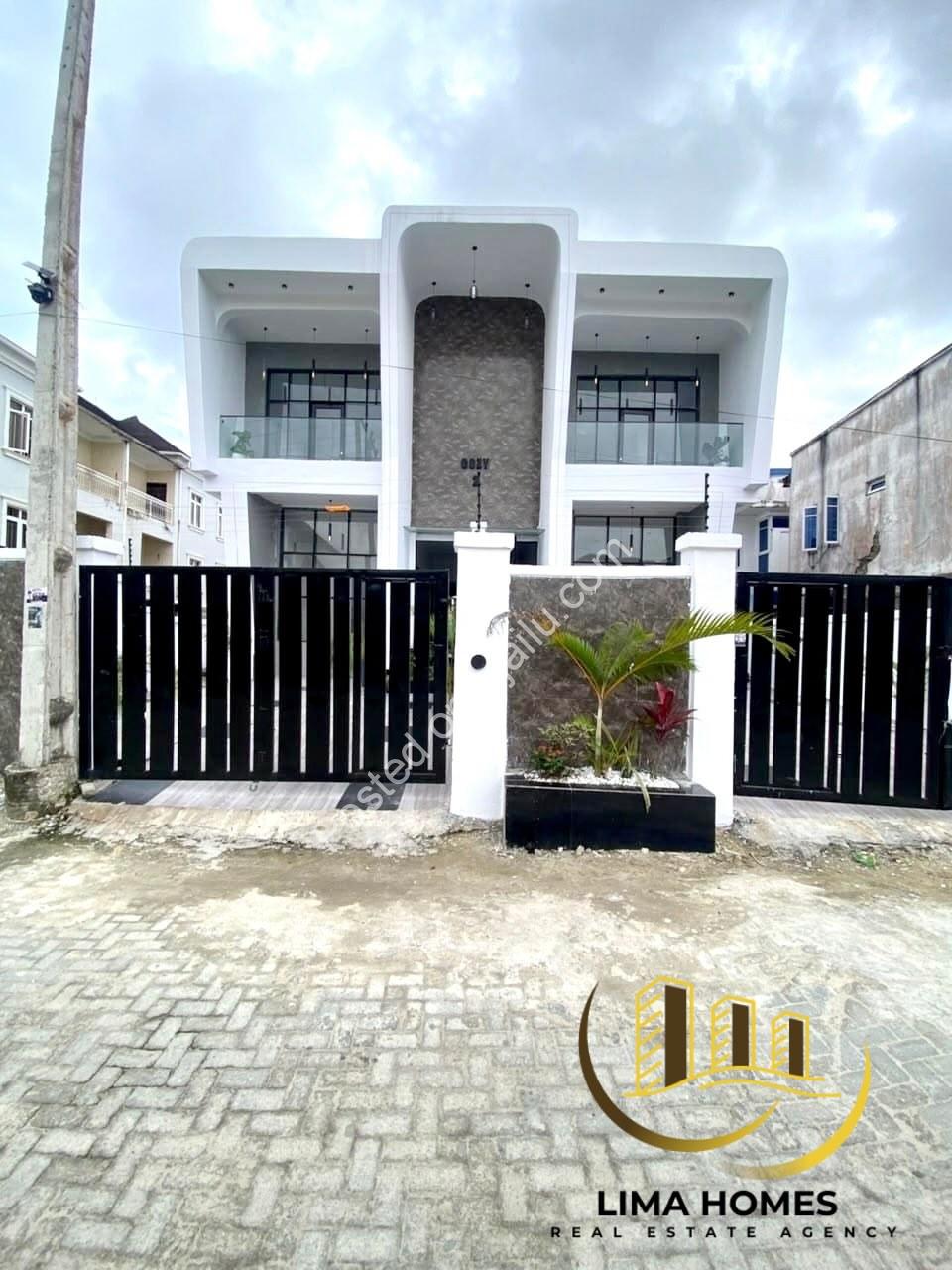 5-Bed Semi-Detached Duplex + Pool & BQ in Ajah
