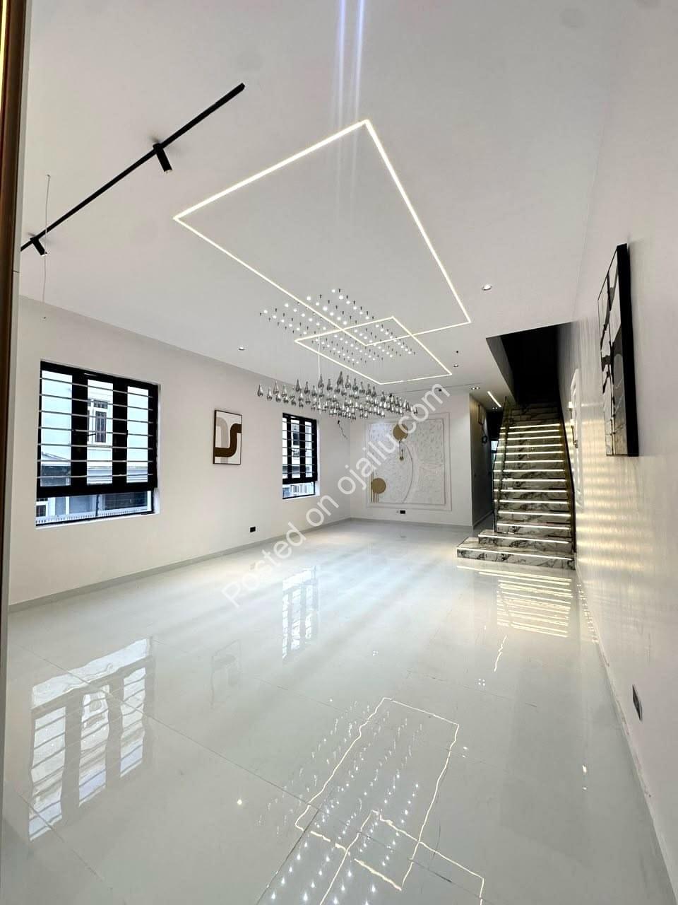 5-Bed Semi-Detached Duplex + Pool & BQ in Ajah