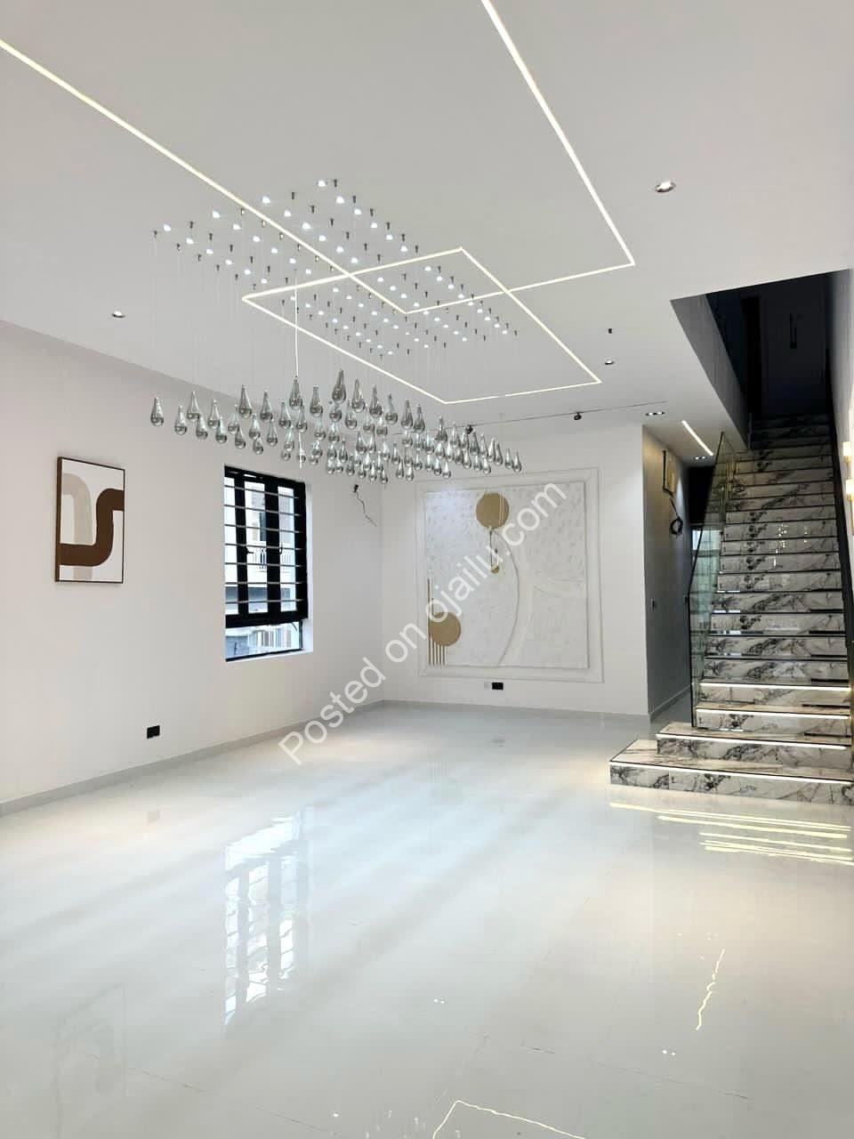 5-Bed Semi-Detached Duplex + Pool & BQ in Ajah