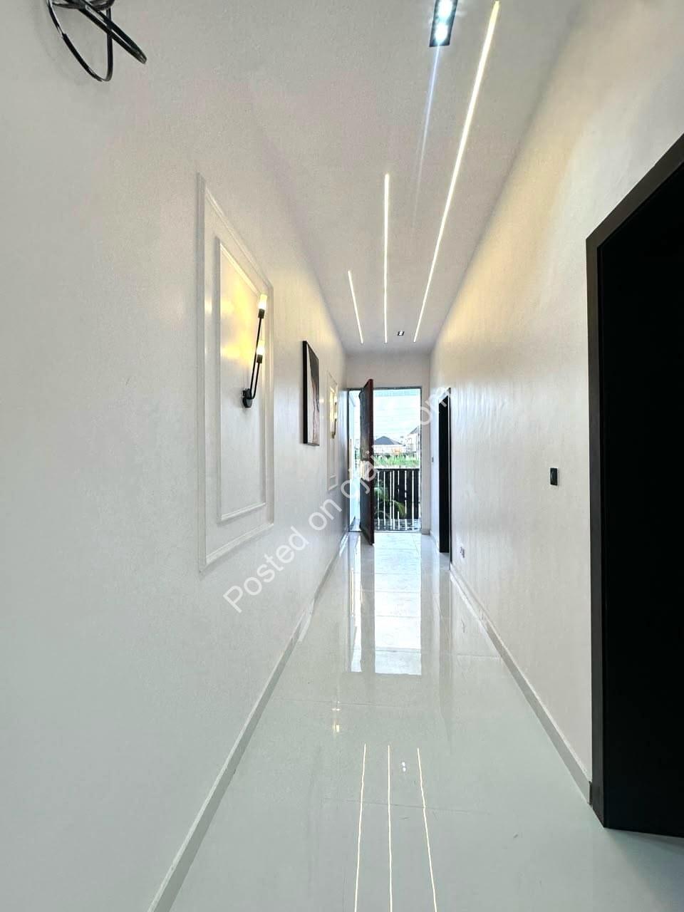 5-Bed Semi-Detached Duplex + Pool & BQ in Ajah