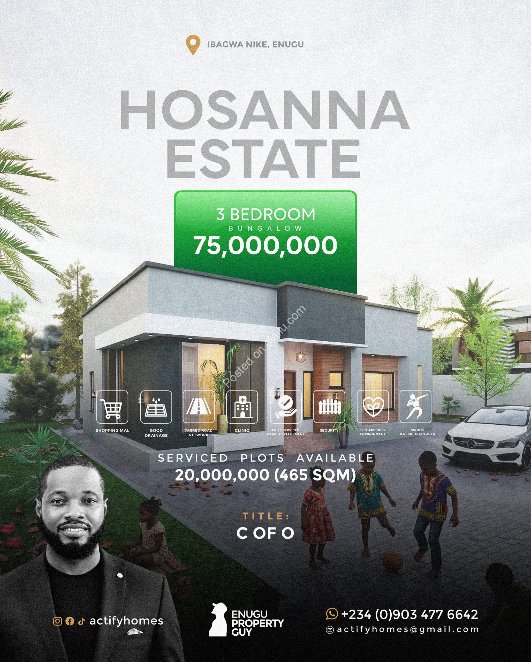 Build Your Dream in Enugu’s Premier Serviced Estate