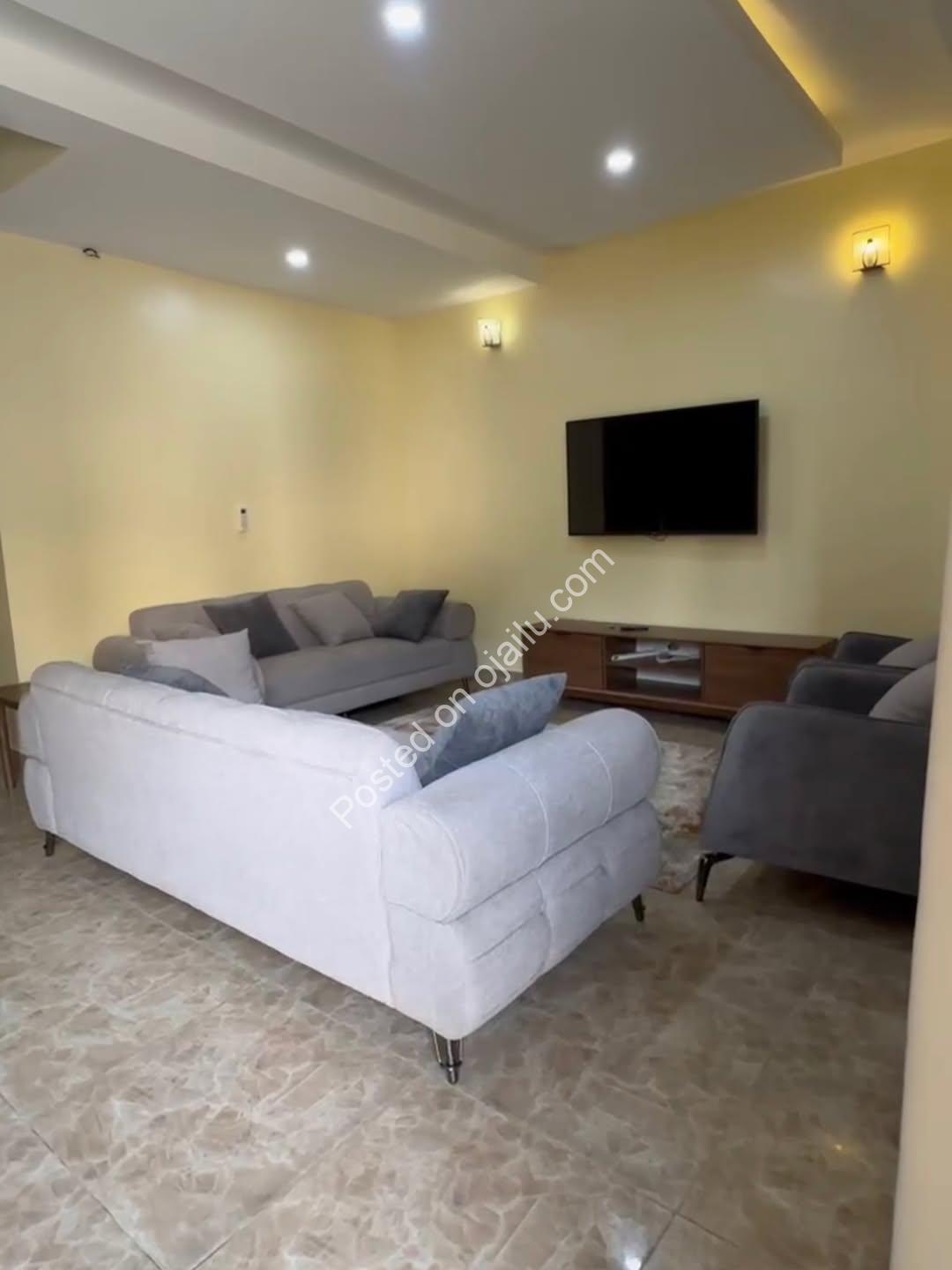 Fully Furnished 4-Bed Terrace Duplex + BQ in Jahi