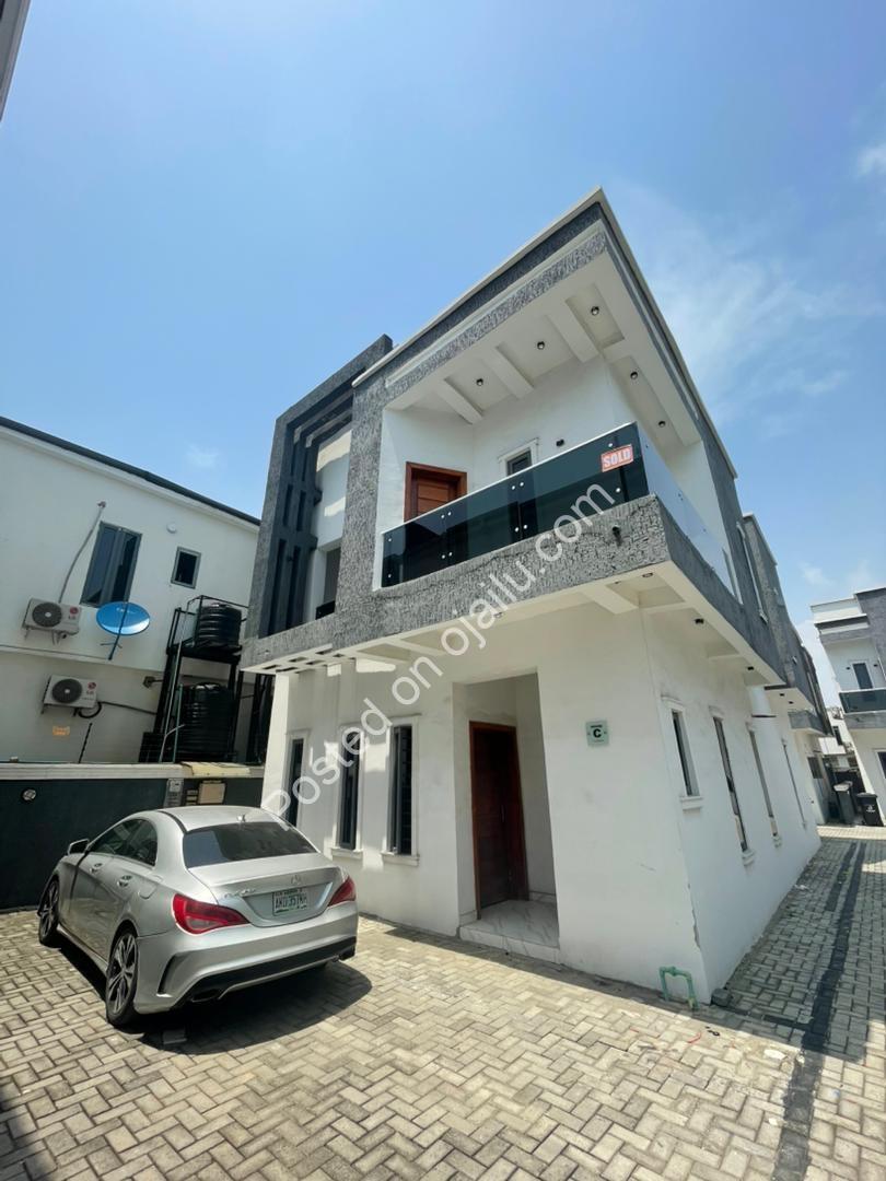 Smart 4-Bed Detached Duplex + BQ in Secure Orchid Lekki
