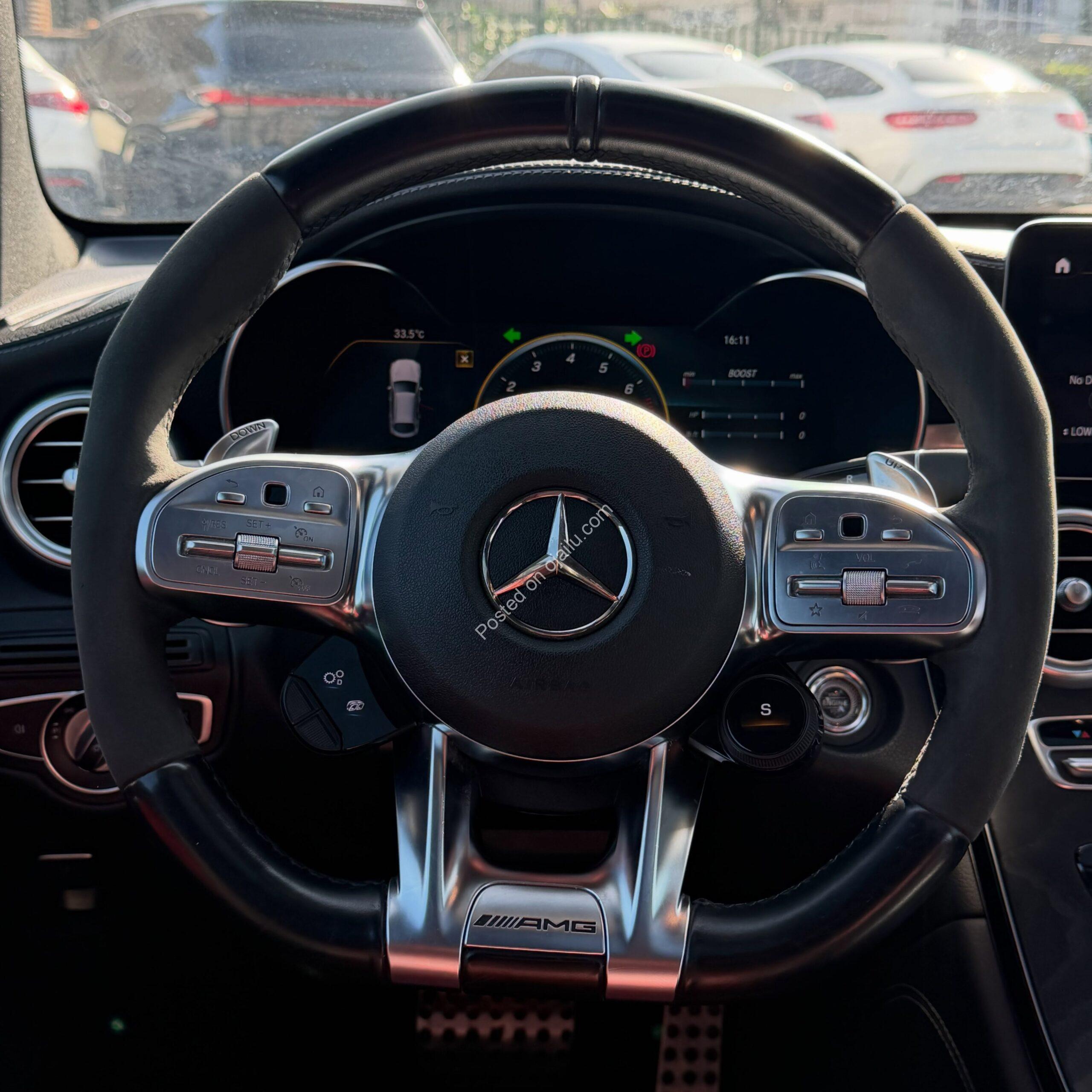 2021 Mercedes GLC43 Coupe: Black on Red, Fully Loaded Luxury