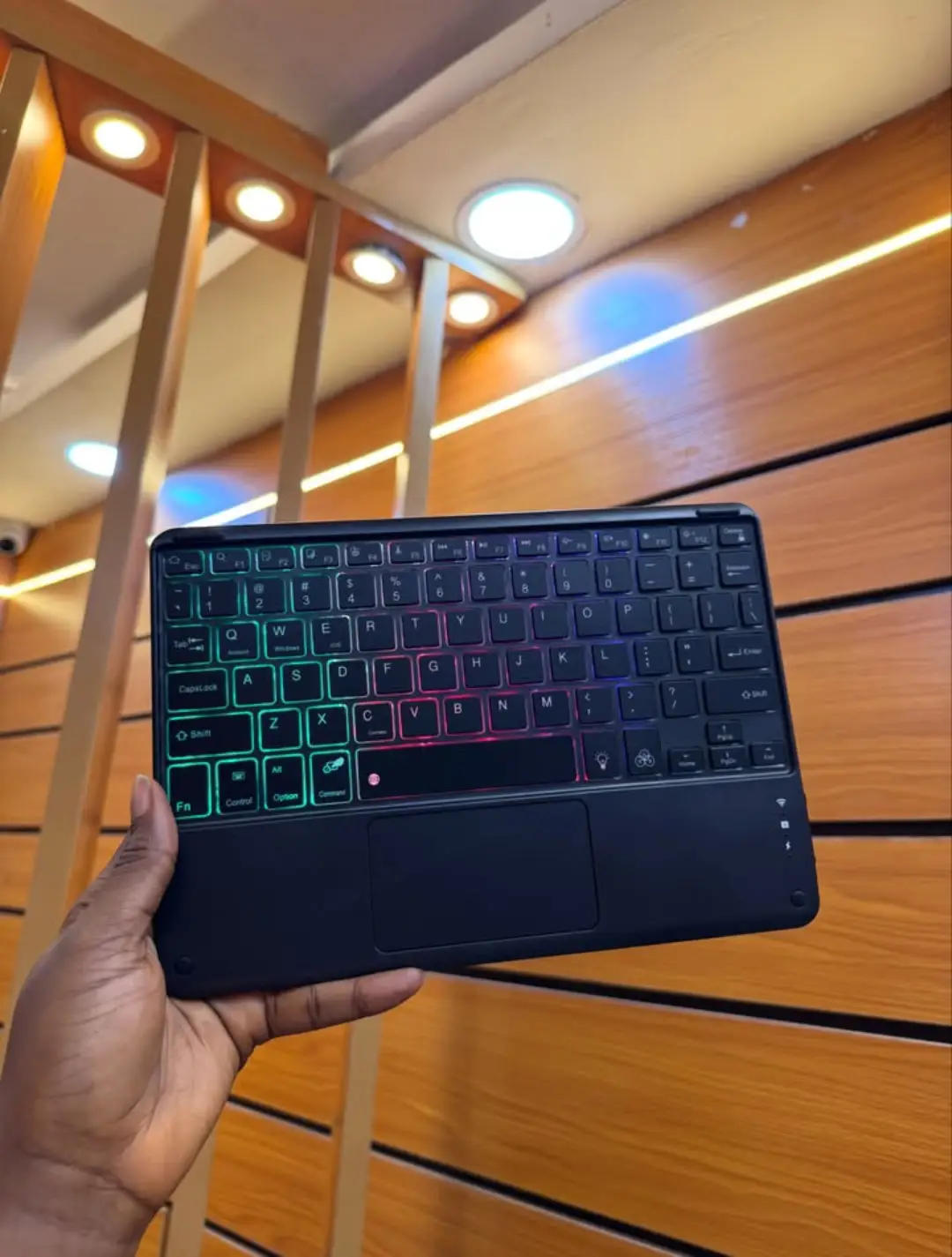 RGB Wireless Keyboard: Vibrant Multi-Device Magic