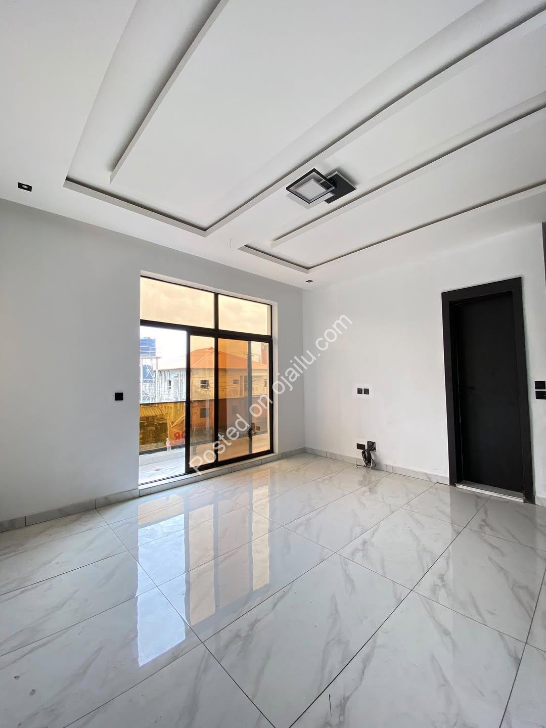 Brand-New 4-Bedroom Semi-Detached Duplex + BQ in Sangotedo
