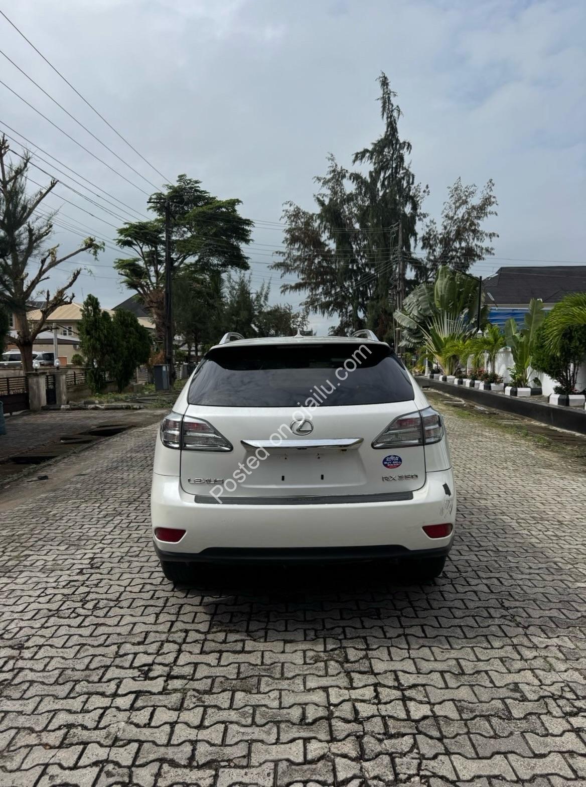 Foreign Used 2012 Lexus RX350 – Clean Title, Accident Free