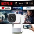K2 PTZ Projector: 150″ Cinema, Android 11, No NEPA Wahala