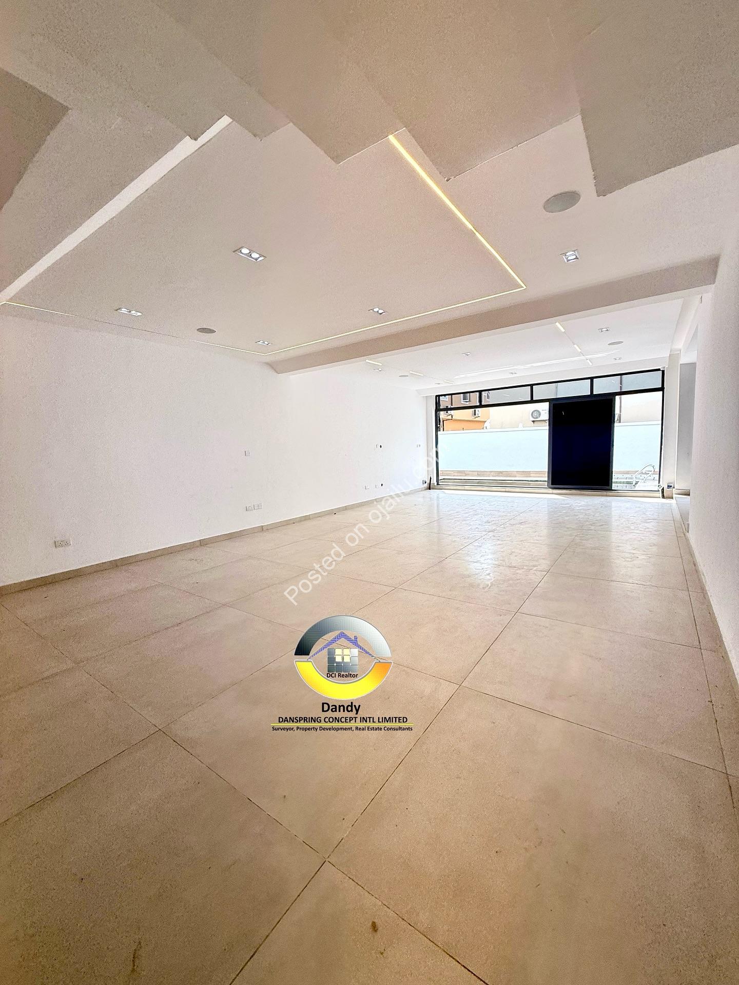 Pool-View Living Room in Lekki’s 5-Bedroom Dream Home