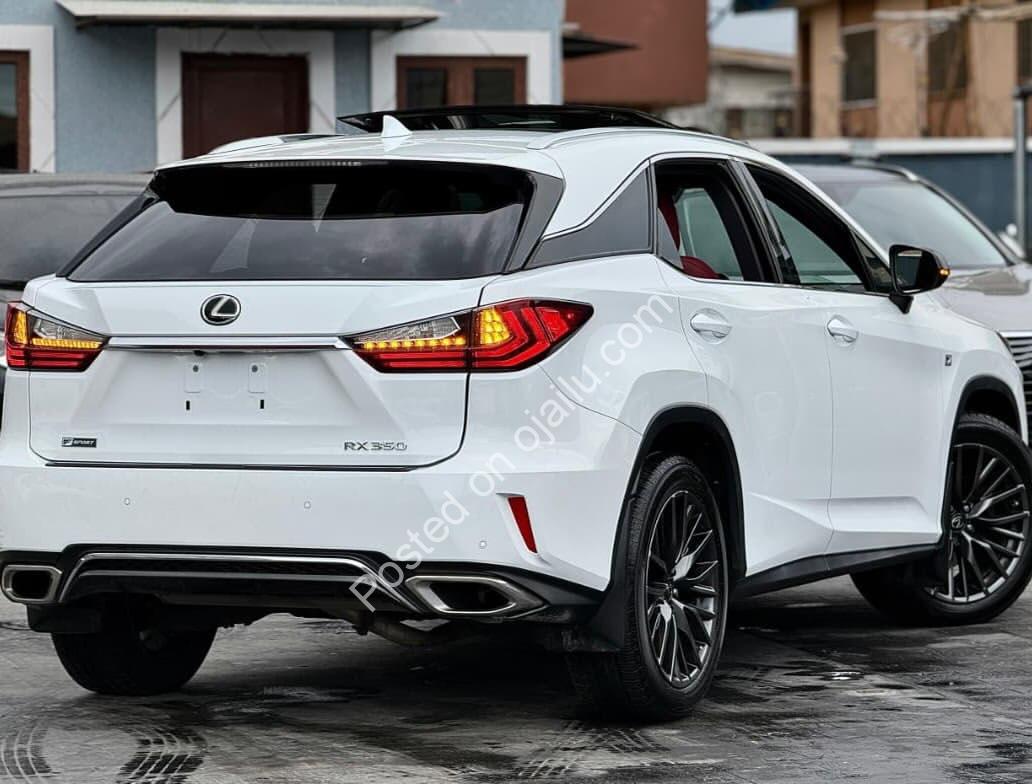 2017 Lexus RX350 Sports Edition: Loaded, Accident-Free!