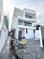 Pool-View Living Room in Lekki’s 5-Bedroom Dream Home