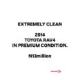 Pristine 2014 Toyota RAV4 – Premium Condition, Original Duty!