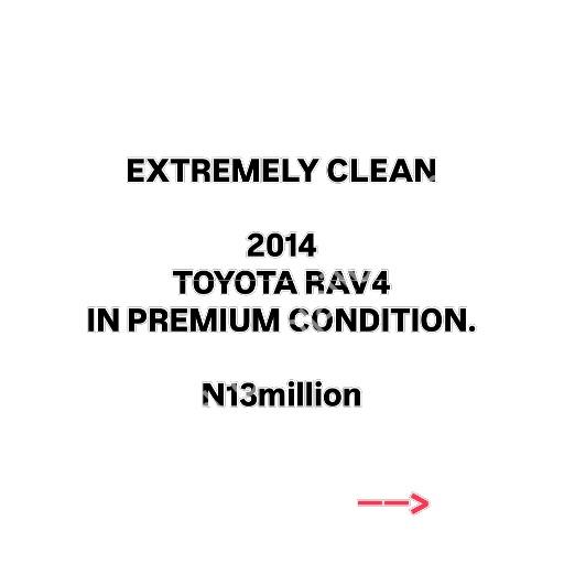 Pristine 2014 Toyota RAV4 – Premium Condition, Original Duty!