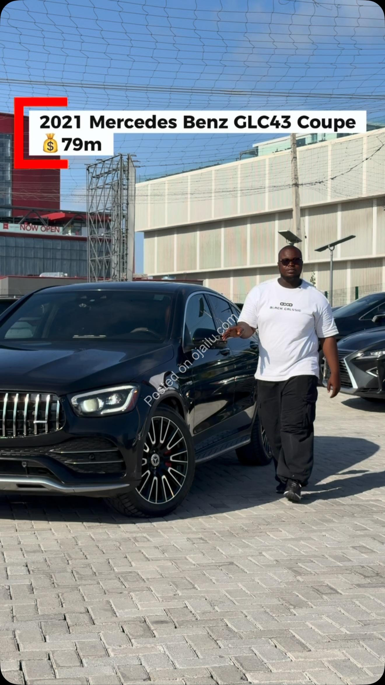 2021 Mercedes GLC43 Coupe: Black on Red, Fully Loaded