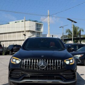2021 Mercedes GLC43 Coupe: Black on Red