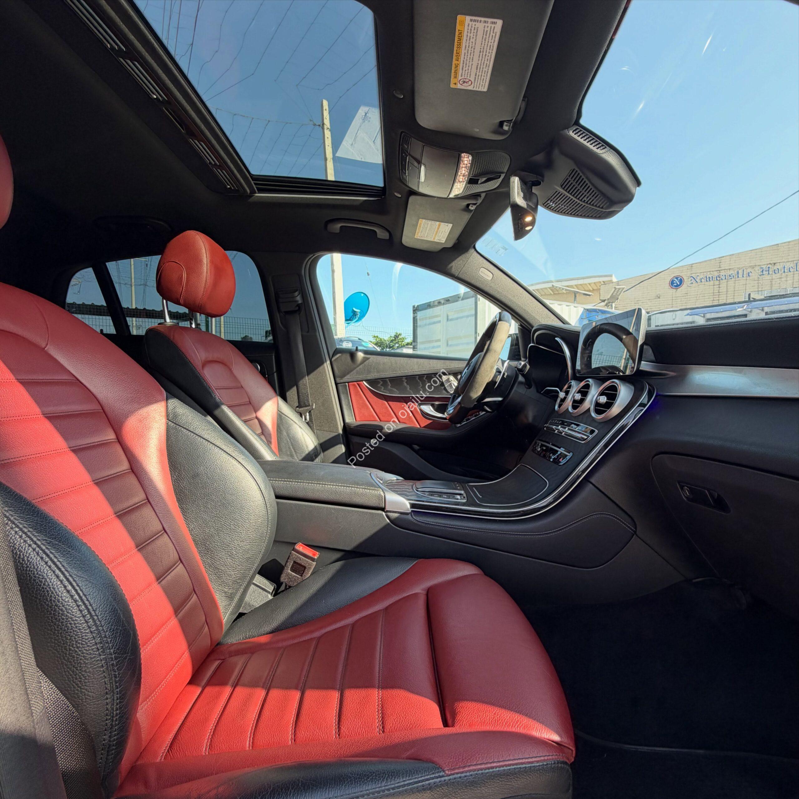 2021 Mercedes GLC43 Coupe: Black on Red, Fully Loaded Luxury