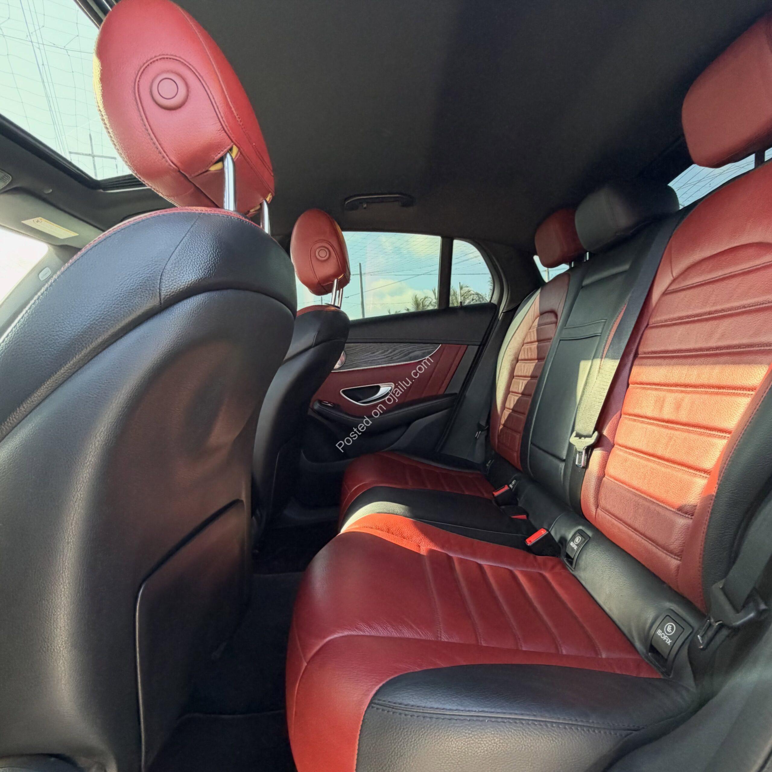 2021 Mercedes GLC43 Coupe: Black on Red, Fully Loaded Luxury