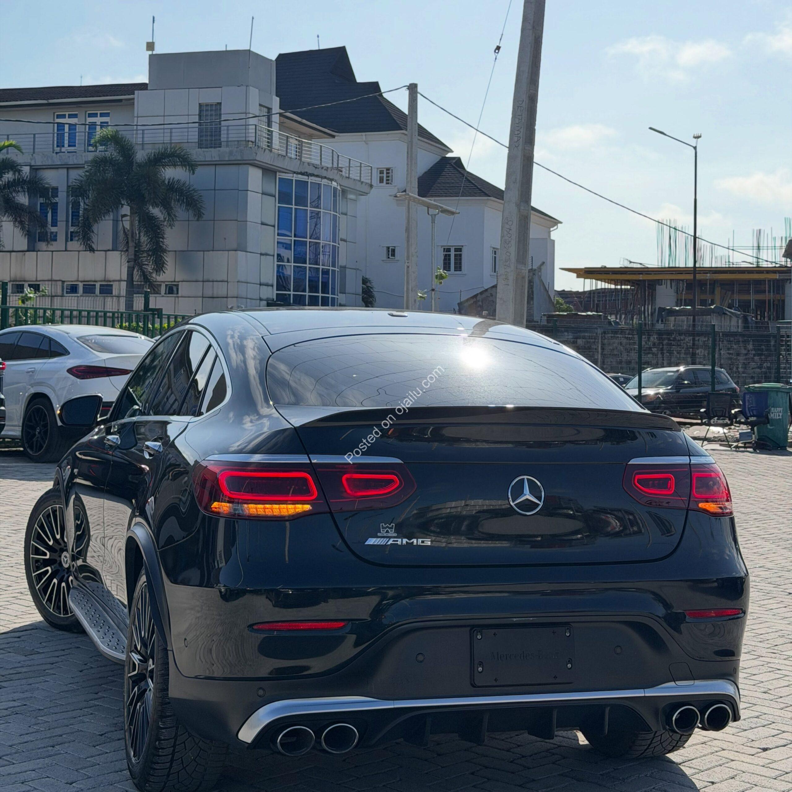 2021 Mercedes GLC43 Coupe: Black on Red, Fully Loaded Luxury