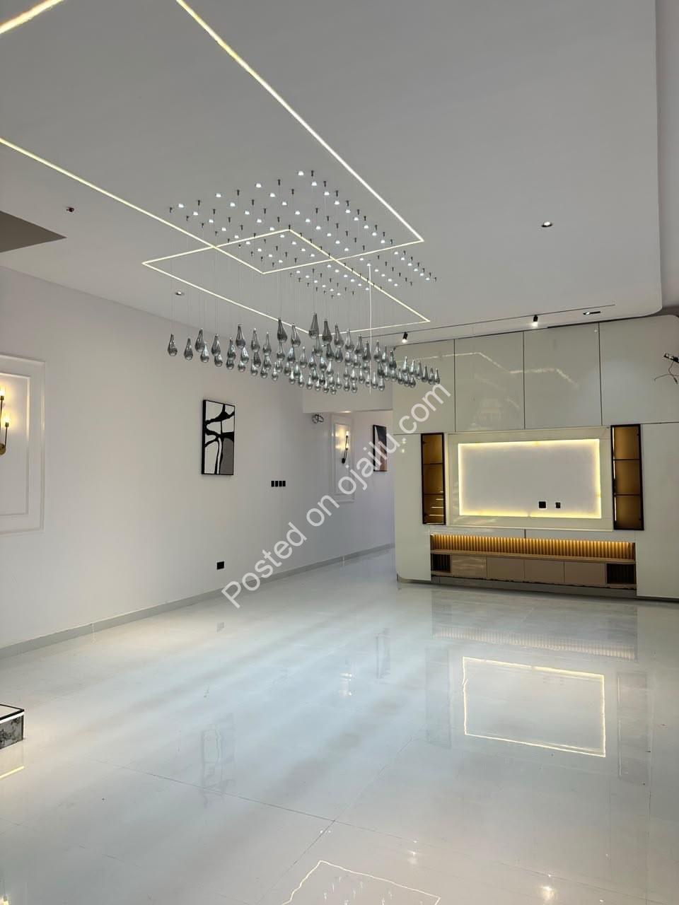 5-Bed Semi-Detached Duplex + Pool & BQ in Ajah