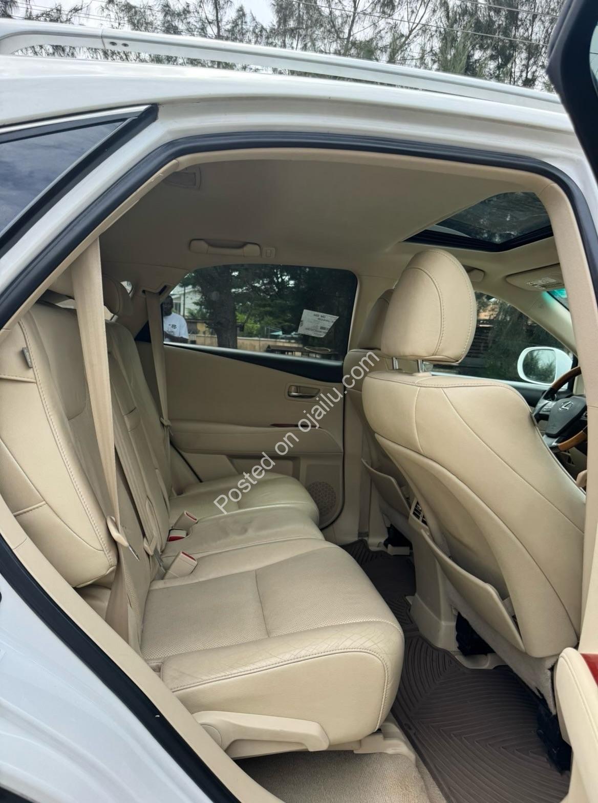 Foreign Used 2012 Lexus RX350 – Clean Title, Accident Free