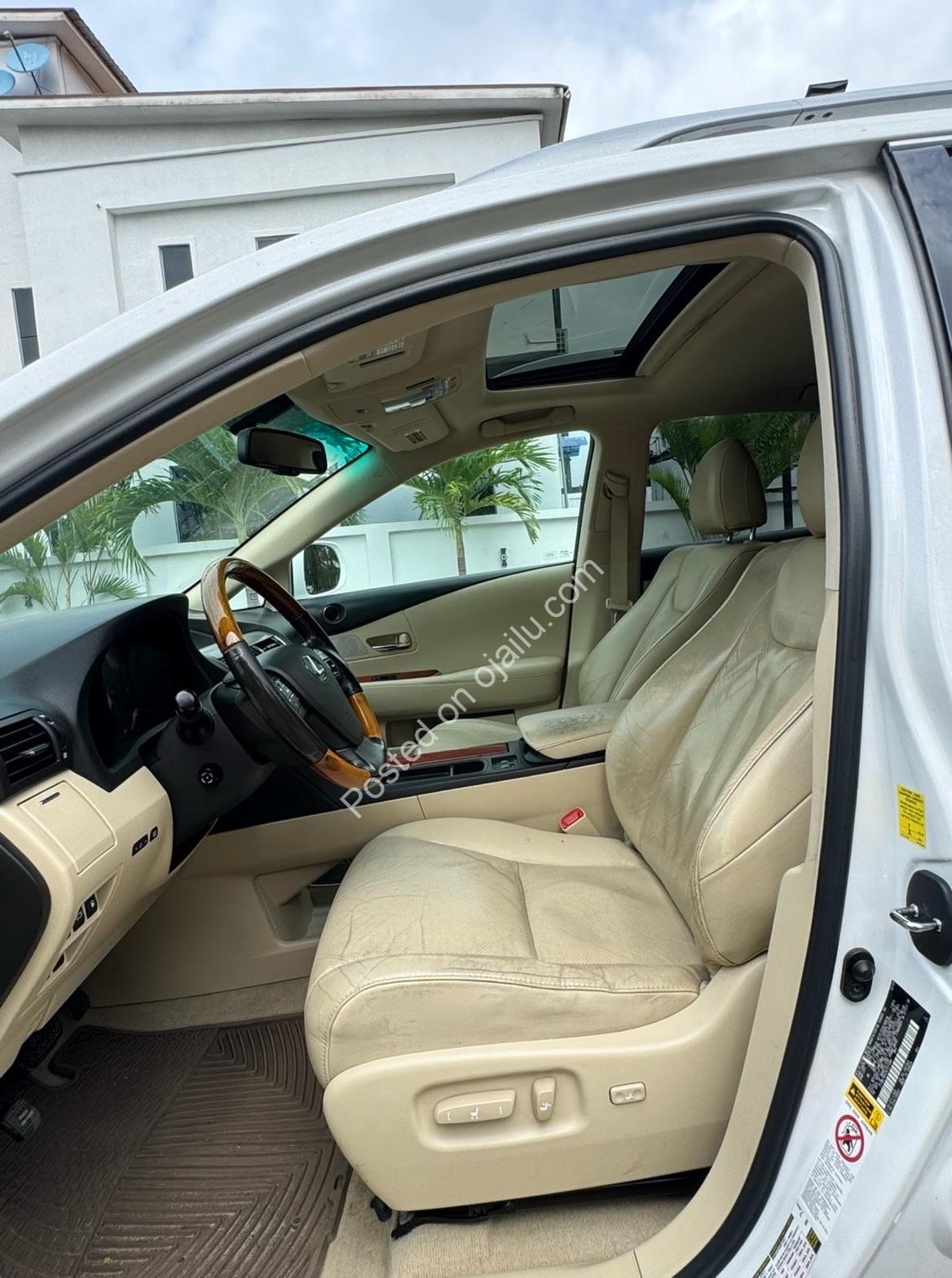 Foreign Used 2012 Lexus RX350 – Clean Title, Accident Free