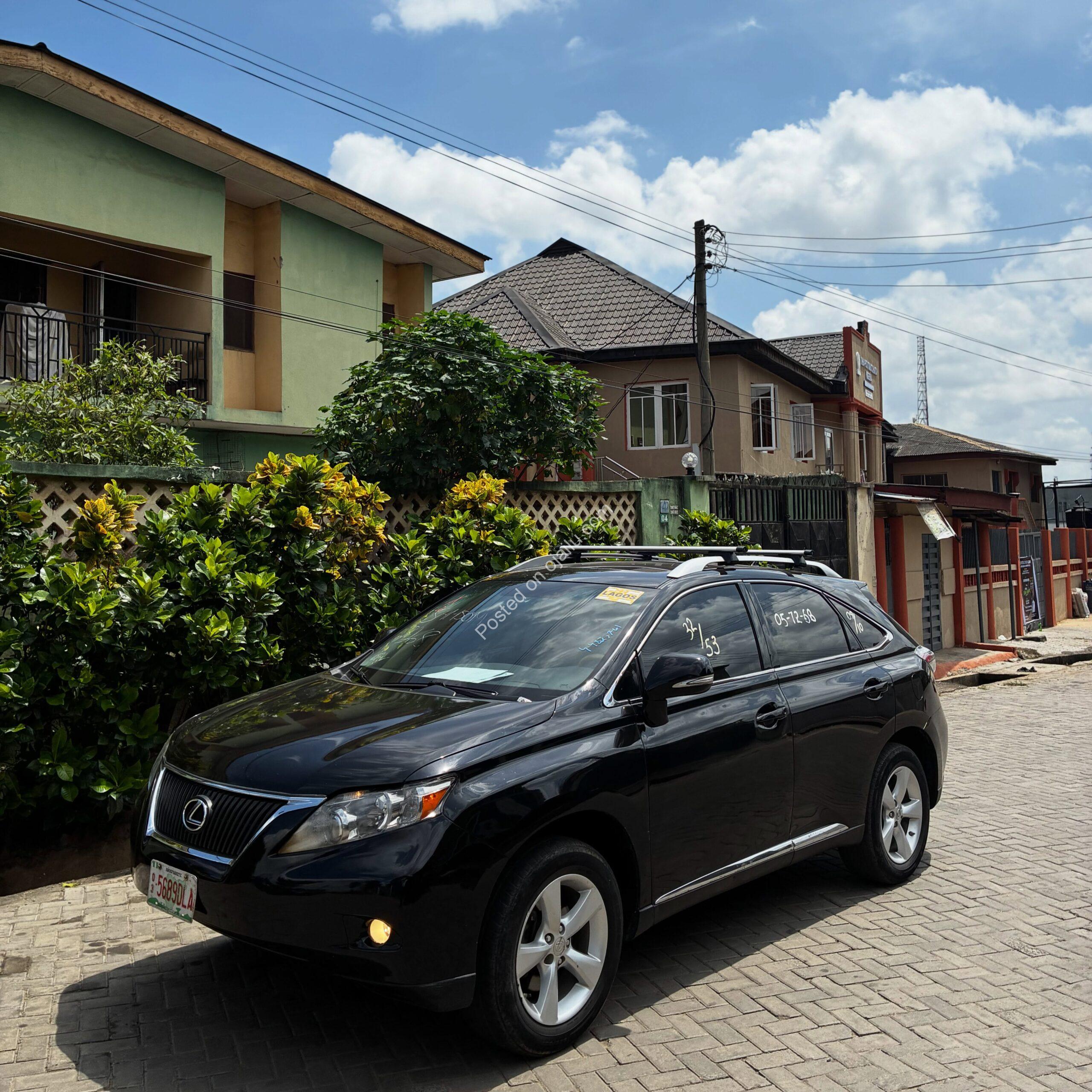 2010 Lexus RX 350 Black-on-Black – Pristine Foreign Used