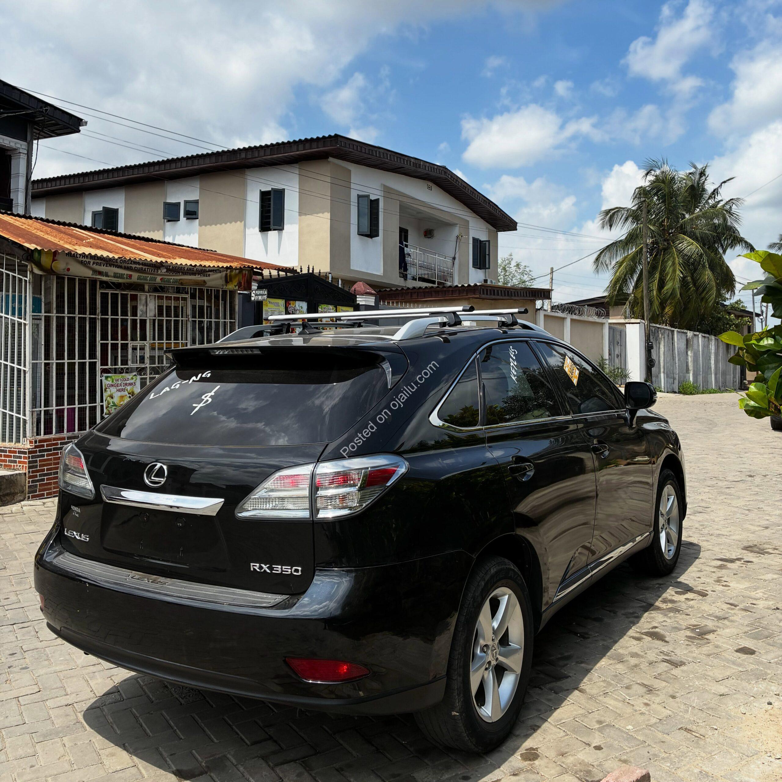 2010 Lexus RX 350 Black-on-Black – Pristine Foreign Used