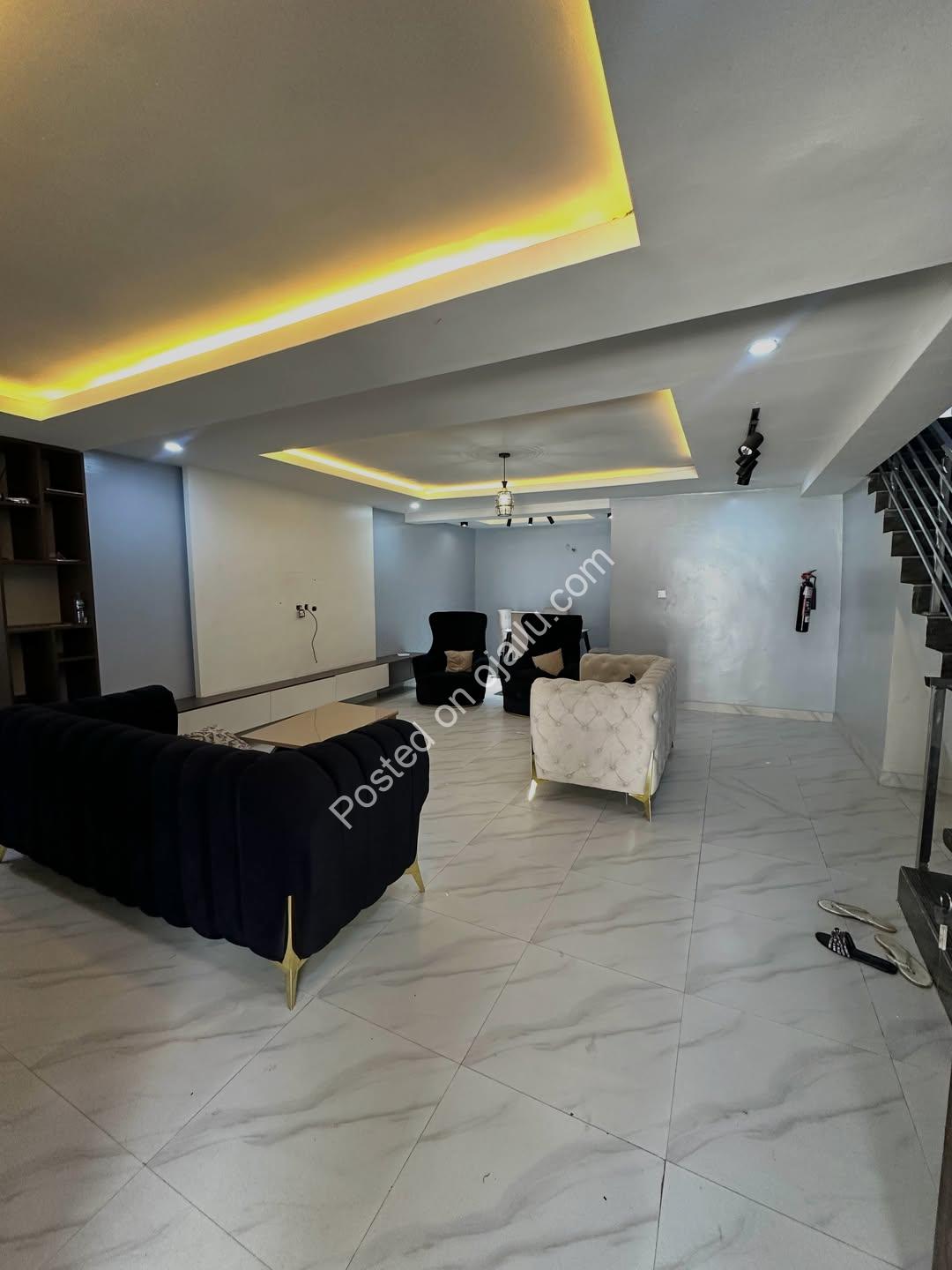 Spacious 4-Bed Terrace Duplex + BQ in Serene Galadimawa Estate