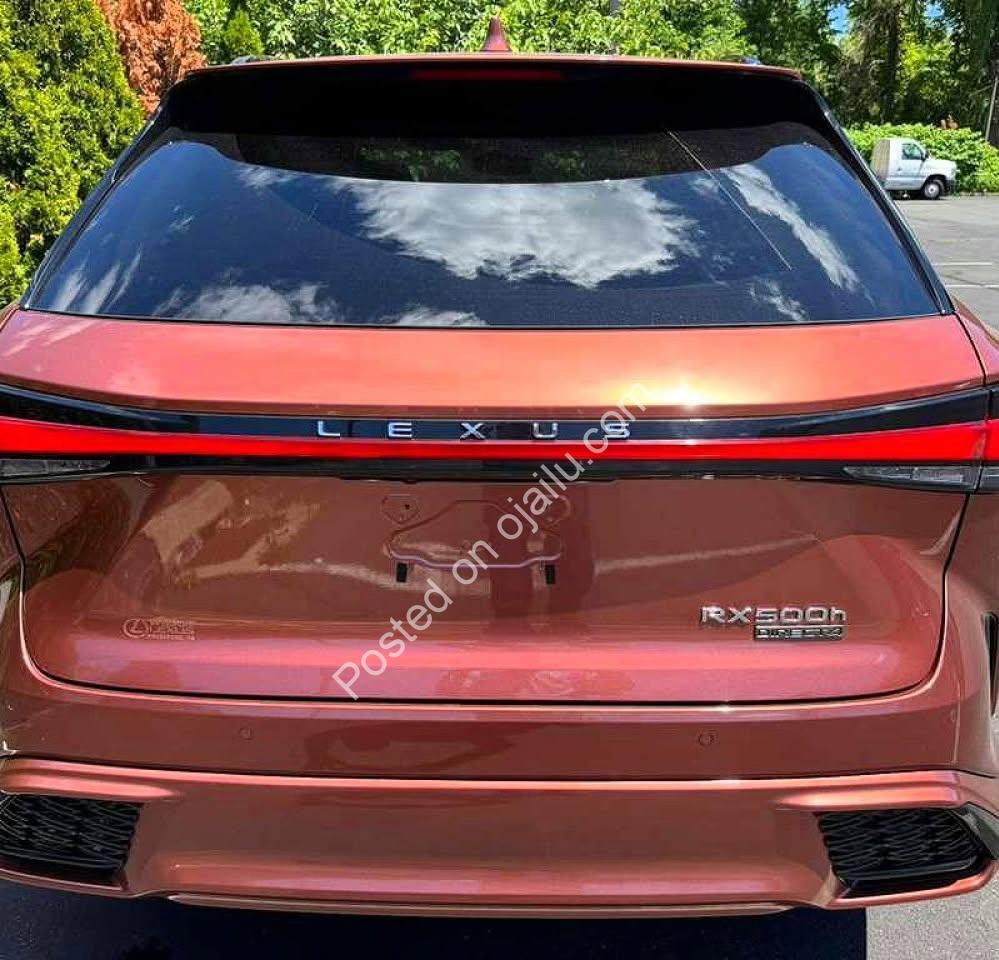 2023 Lexus RX 500H F Sport: Unleash Luxury Power