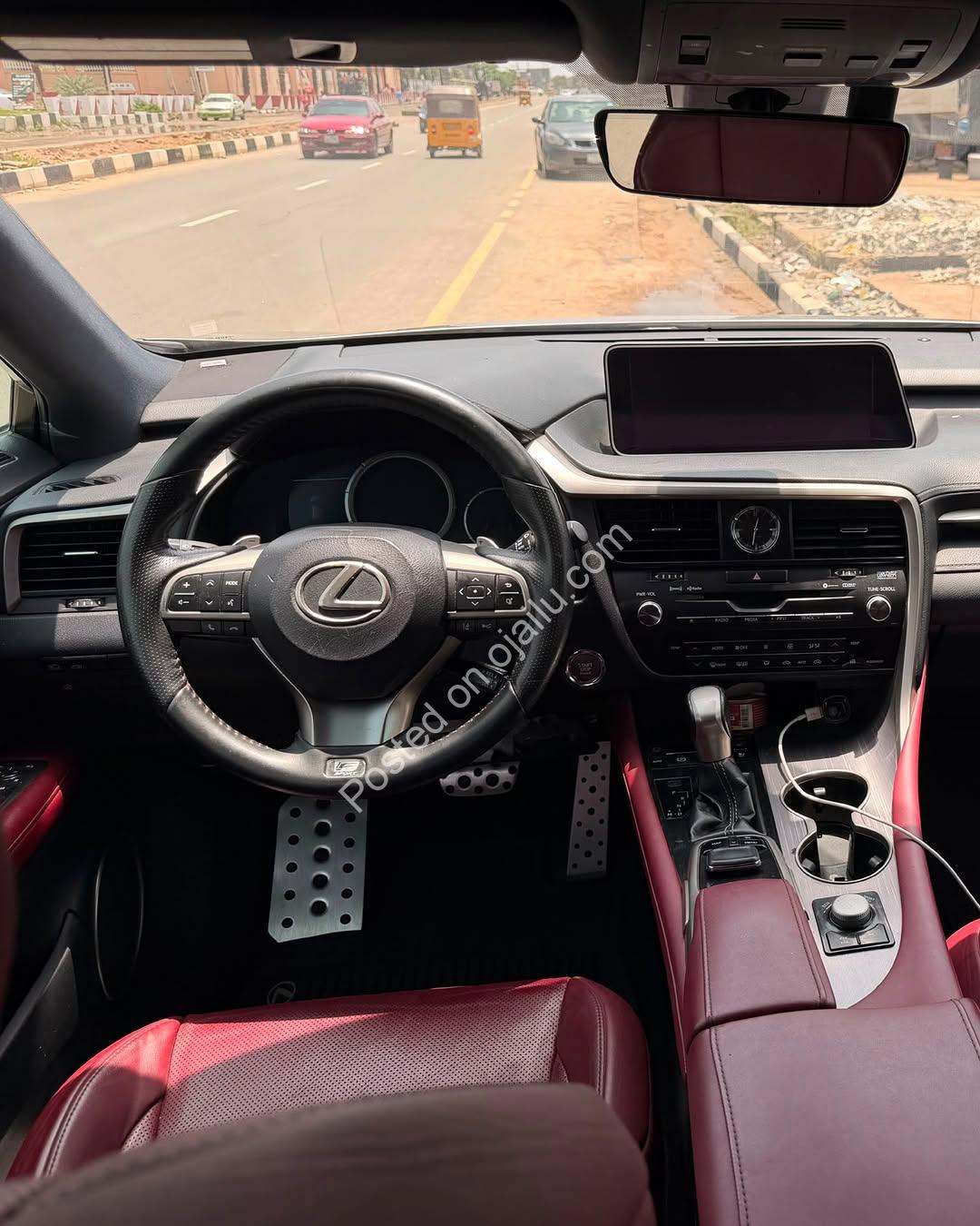 Luxury 2017 Lexus RX350 – Gold & Red Leather Beauty