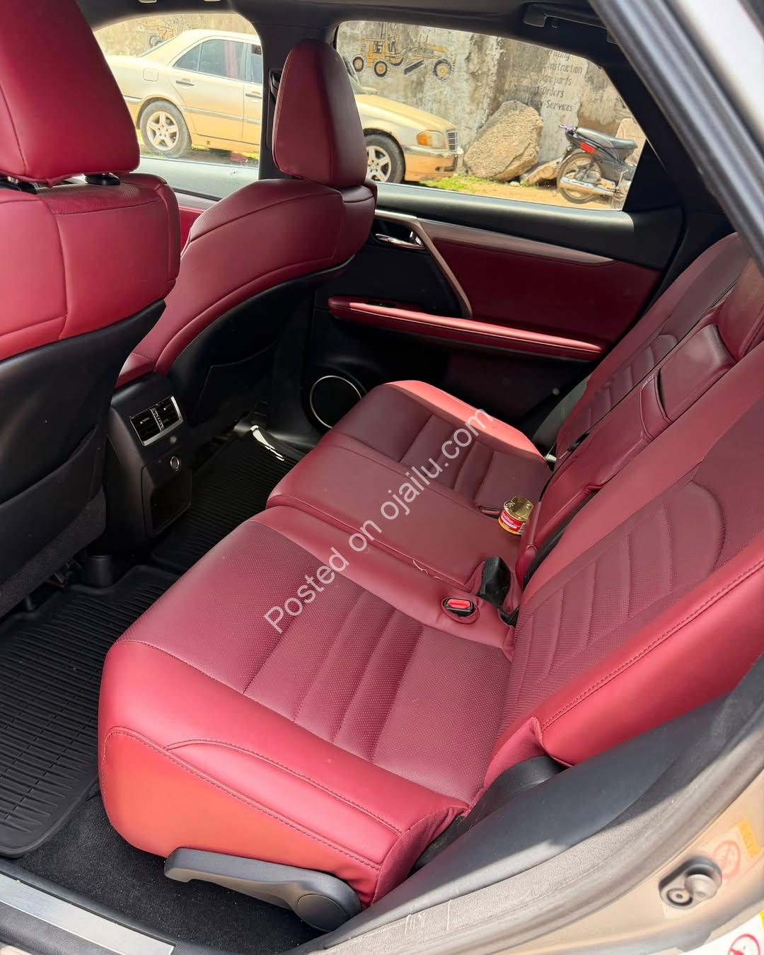 Luxury 2017 Lexus RX350 – Gold & Red Leather Beauty