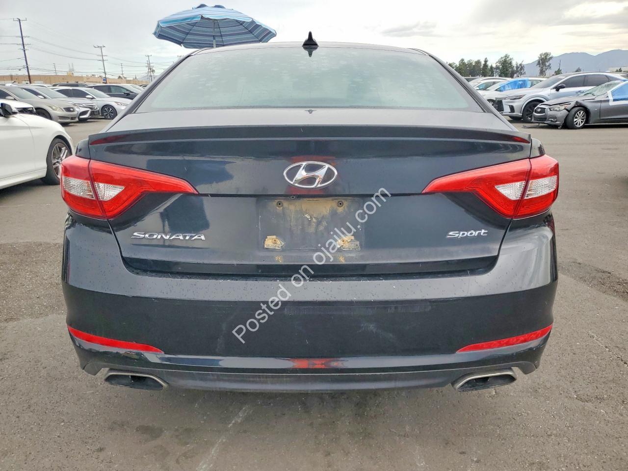 Sleek 2015 Hyundai Sonata Sport – Run & Drive, Auto, 4-Cyl!