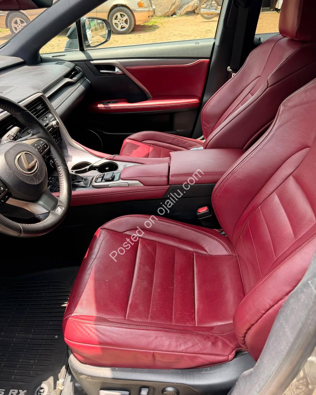 Luxury 2017 Lexus RX350 – Gold & Red Leather Beauty